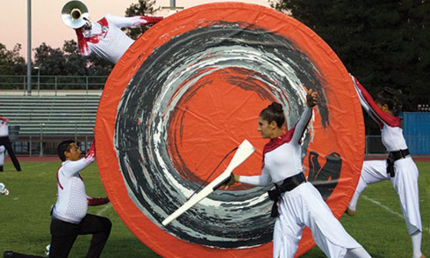 Vanguard Debuts New Look to Hometown Crowd a Pacific Procession