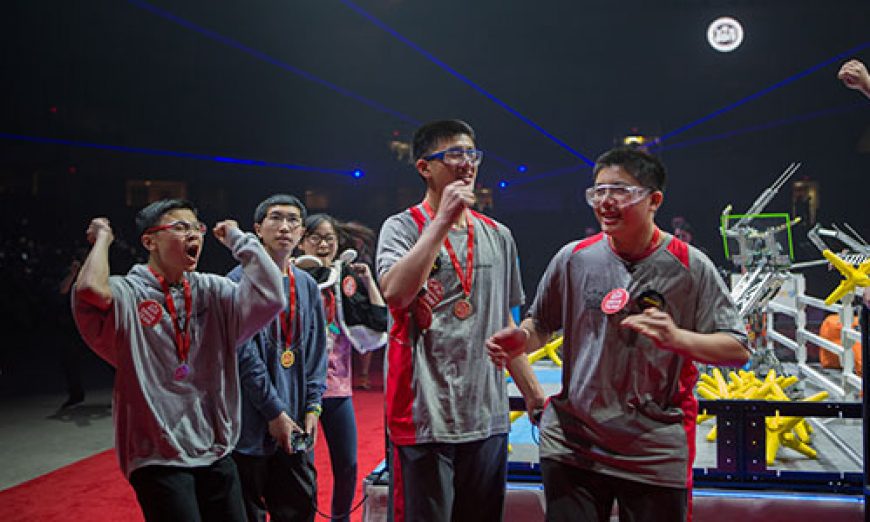 The Tjanaka Brothers Win High School Division of the 2017 VEX Robotics World Championship