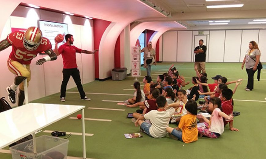 49ers Kickoff 4th Year of STEAM Education Program
