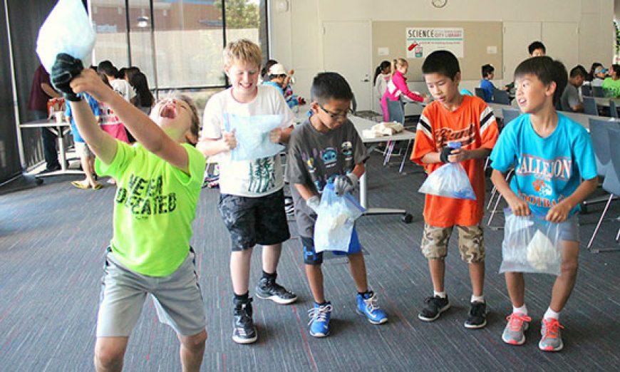 It’s Time to Chill at Library’s Ice Cream Making Workshop
