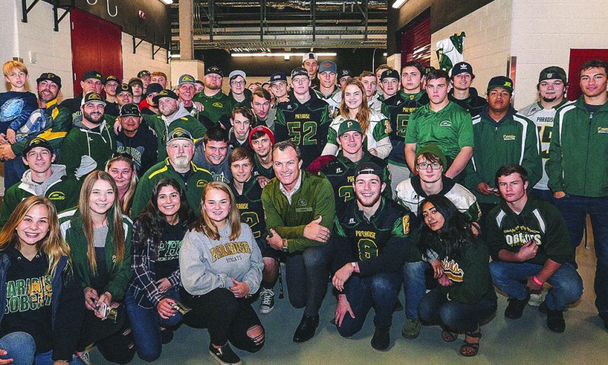 49ers with Paradise High School Students
