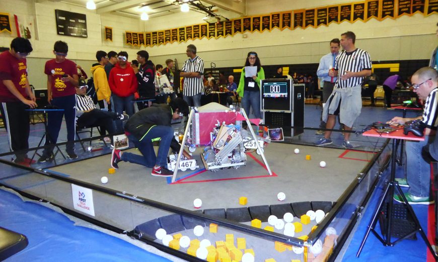Robopocalypse, Wilcox Robotics Team Undefeated in NASA Qualifier Tournament, 2018-2019 NorCal FIRST Tech Challenge NASA Qualifier Tournament, Adrian Wilcox High School, Karen Hardy