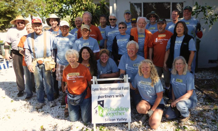 Rebuilding Together Day volunteers