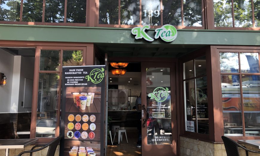 K Tea Café in Downtown Sunnyvale was founded by Mission College graduate Katie Voong. She serves jianbing, a traditional Chinese street food.