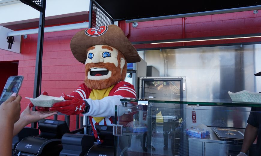 Levi’s Stadium and Levy have welcomed some new food options for games, includings Slice House by Tony Gemignani and Iguanas Burritozilla.