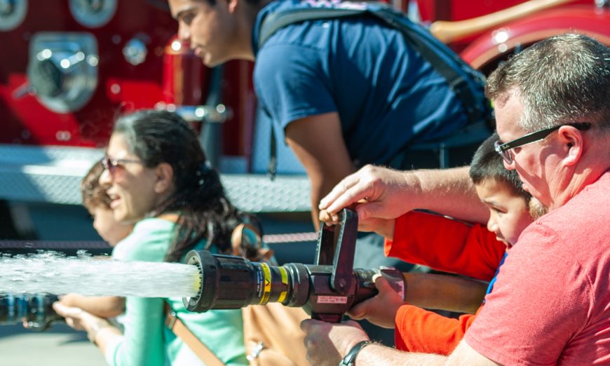 The Santa Clara Fire Department's Firehouse Family Fair gave kids and their families an opportunity to learn about fire prevention for Fire Prevention Week.