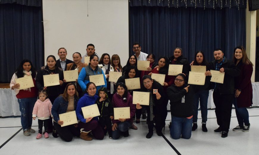 Ellis Elementary School families got free laptops through a digital literacy program by Columbia Neighborhood Center and Sunnyvale School District.