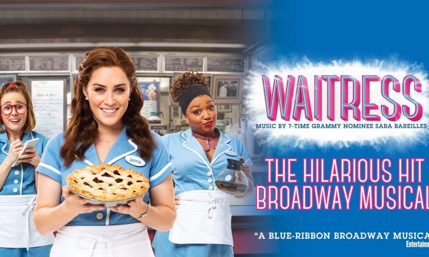 Broadway San Jose welcomes Waitress for a limited run. The popular Broadway musical will be showing at the San Jose’s Center for the Performing Arts.