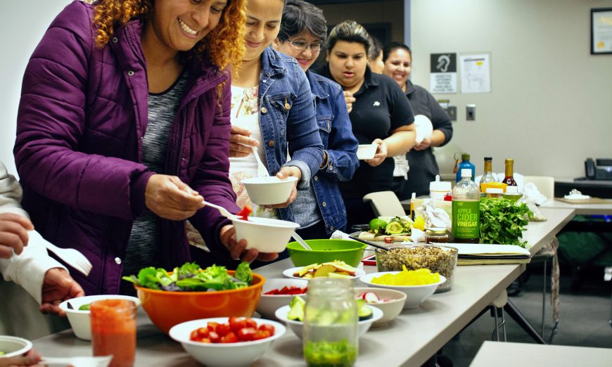 In Sunnyvale, the public is welcome to attend the Fresh Approach’s Veggie Rx Program classes where you learn about food and nutrition.