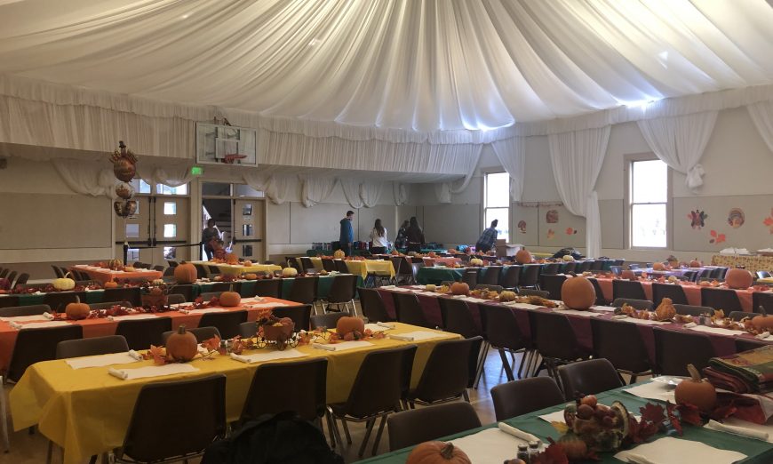 Though, Larry Marsalli has passed on, the Marsalli family has kept up the Thanksgiving day tradition and are helping locals get a warm meal.