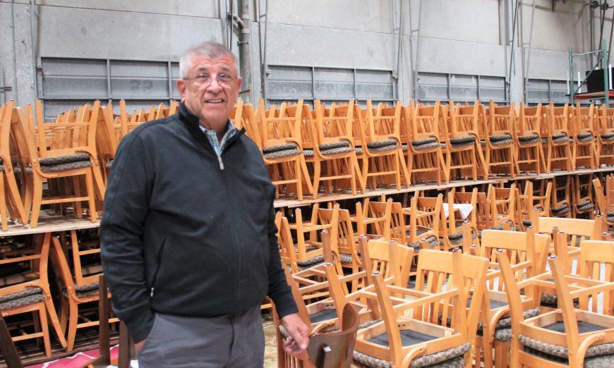 Ray Piontek and Bay Area Furniture Bank help local familes get on their feet by providing used furniture. They're based in Sunnyvale.