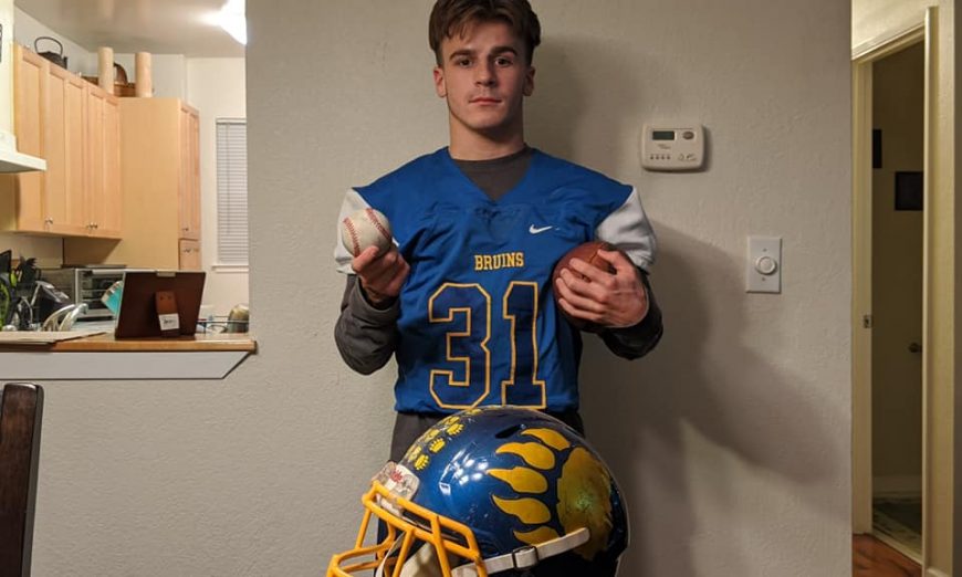 Santa Clara High School's Bailey Mungaray is also known as Mr. Energizer. He plays football, soccer, baseball, and track and field.