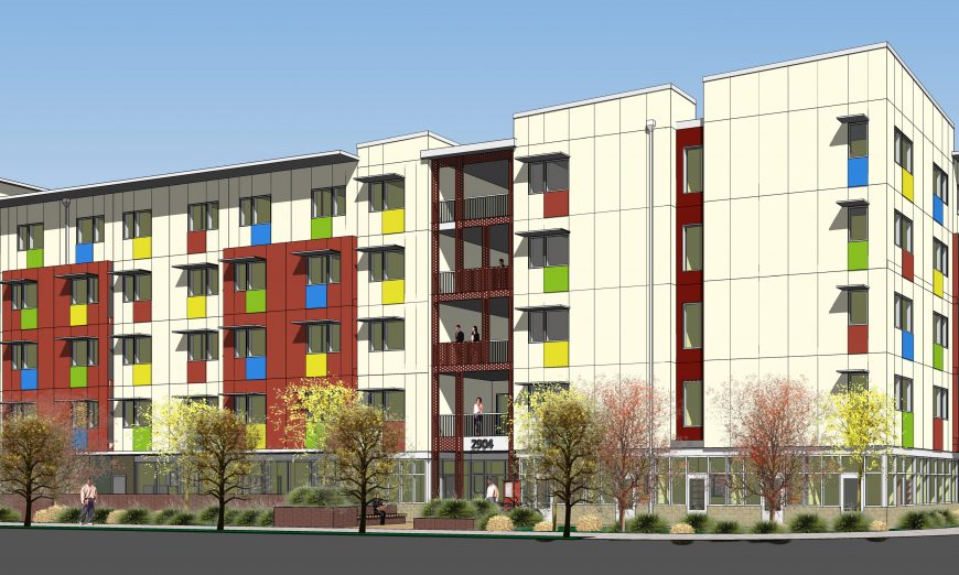 The Calabazas Community Apartments, affordable supportive housing, had a gound breaking event in Santa Clara. New affordable housing is on the way.