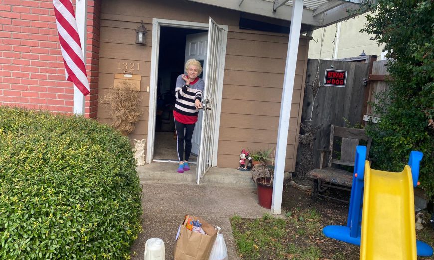 The South Bay Community Pantry has started and is already helping the elderly and those in need with food needs during the COVID-19 pandemic.