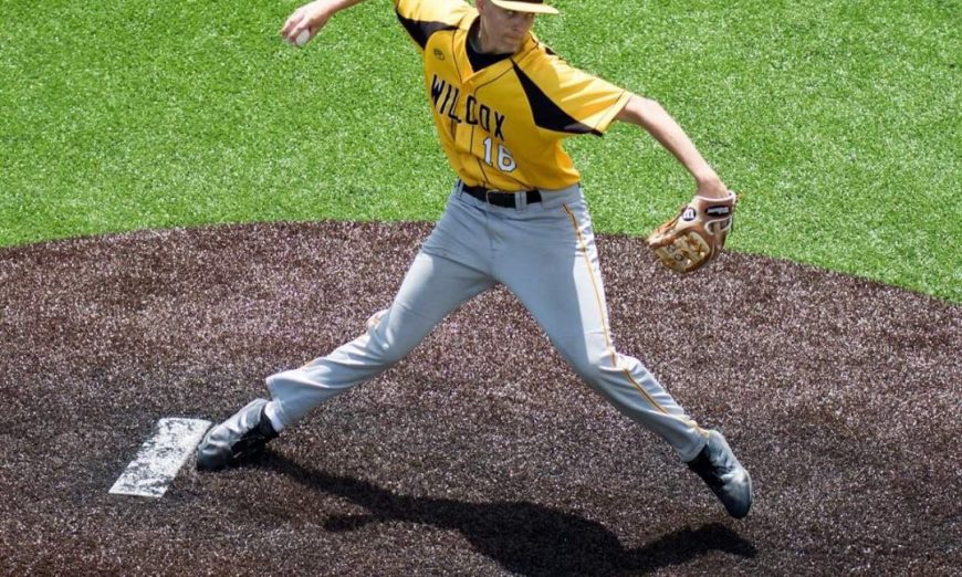 Wilcox High School senior Geremy McCollough played football and was also looking forward to playing baseball, but th season may not happen.