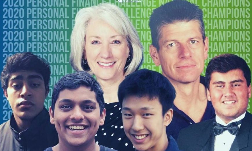 The Wilcox Business Experience Club won the National Personal Finance Challenge. Their team name is No New Taxes Remastered.
