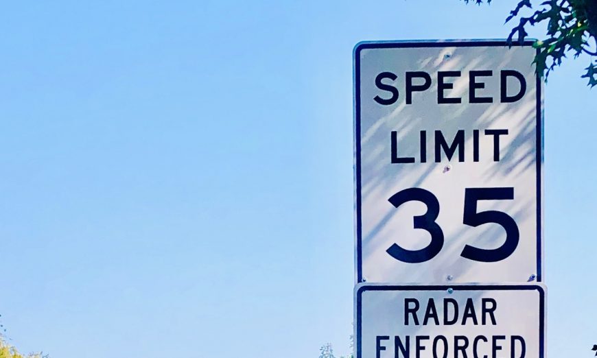 The speed limit on El Camino Real through the City of Sunnyvale is now 35 mph. The Mayor worked with Caltrans to get the speed limit reduced.