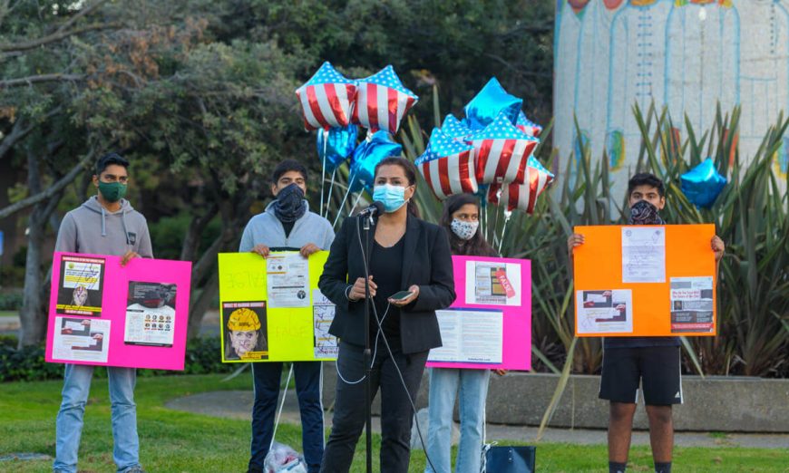 City Council candidate Harbir Bhatia and candidate Suds Jain call out the Police Officers Association PAC and Santa Clara City Leaders.
