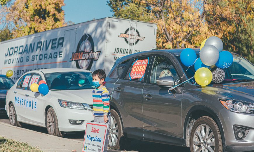Families are trying to get the attention of Cupertino Union School District (CUSD) to protest the potential school closures that were recently discussed.