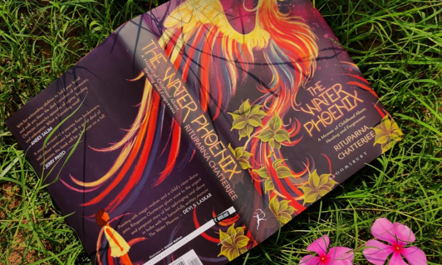 Rituparna Chatterjee wrote The Water Phoenix: A Memoir of Childhood Abuse, Healing and Forgiveness. It's her memoir of her childhood.