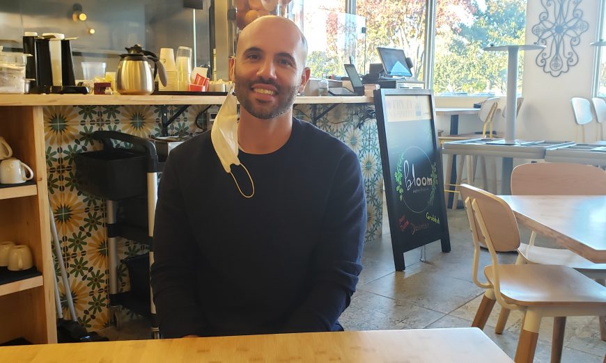 Santa Clara Native Reza Manion has opened Bloom Eatery restaurant during the COVID-19 pandemic. They are currently doing takeout meals.