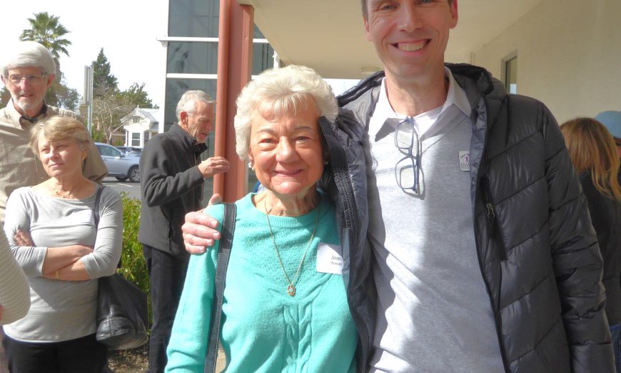 Joan Russell volunteers at the Bill Wilson Center's new Centre for Living with Dying, a site dedicated to helping people deal with the loss of a loved one.