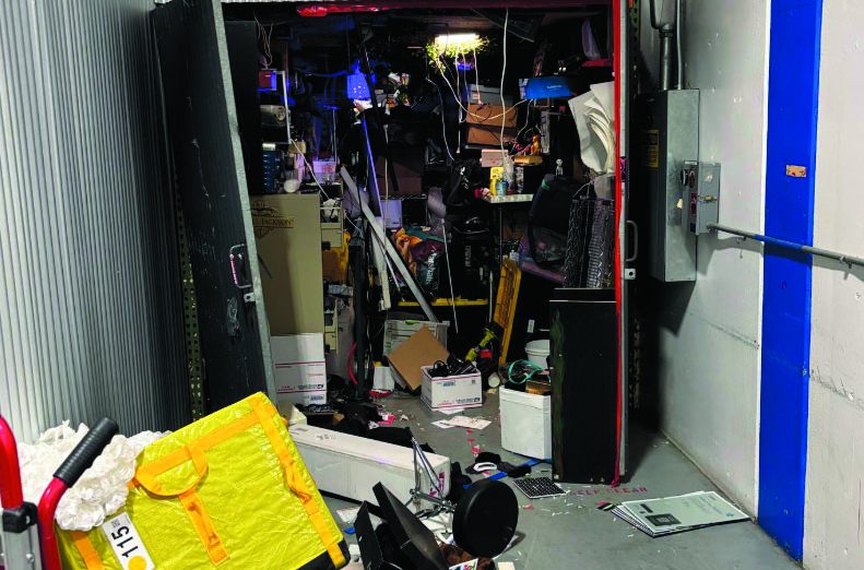 Santa Clara police have arrested two men in connection to a string of storage unit burglaries that included electronics, power tools and luggage.