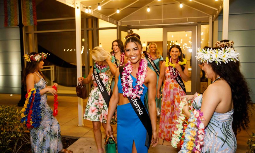 Miss Santa Clara and Miss California Kimberly Vernon talks about competing in the Miss America Pageant in Florida in January.