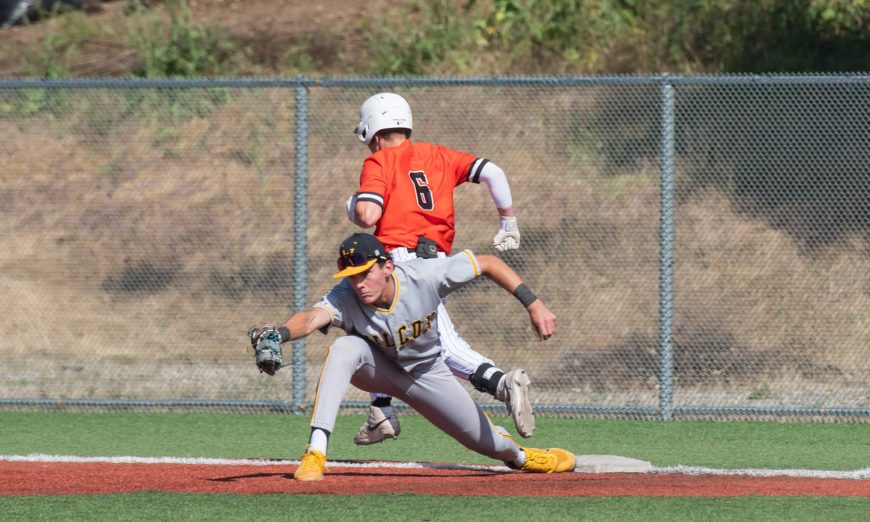 The Wilcox Chargers baseball team lost to Los Gatos 7-5 in game one, but used the momentum to beat the Wildcats 4-3 in game two.