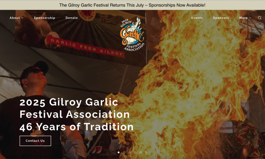 The Gilroy Garlic Festival has found a new location. This summer, the iconic festival will be held at Gilroy Gardens' South County Grove.