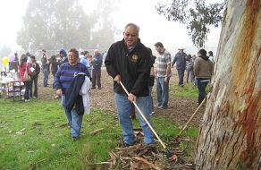 Volunteers at Ulistac Natural Area Dig in to Honor Memory of Martin Luther King, Jr.