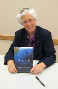 Author Laurie R. King Entertains Crowd at Library