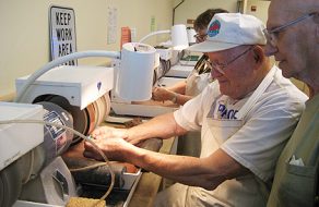 Lapidaries Leave No Stone Unturned at Senior Center