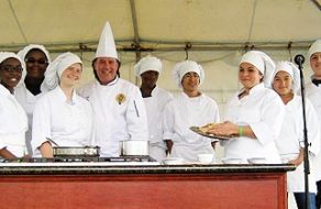 Culinary Students Throw in Their Hats with Chef Sir Roy to Cook for Relay for Life 2011