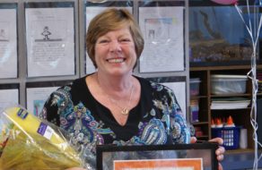 Briarwood Teacher Honored With Award and $1,000 in School Supplies