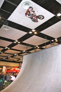 Skiers-Boarders Convene at Convention Center