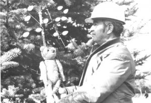 Teddy: 100 Years Atop Santa Clara’s Christmas Tree and Still Going Strong