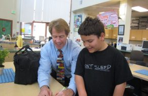Author Jeff Savage Visits Santa Clara School