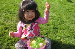 Families Come Out for City Egg Hunt