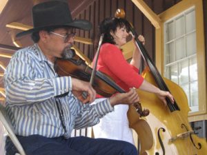 All Aboard for Bluegrass Jamming at Santa Clara Caltrain Station