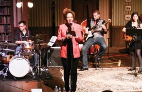 Musicians Jackie Gage and The JurassiC