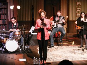 Musicians Jackie Gage and The JurassiC