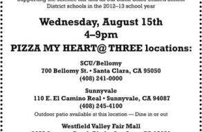 Pizza My Heart to Help Santa Clara Schools
