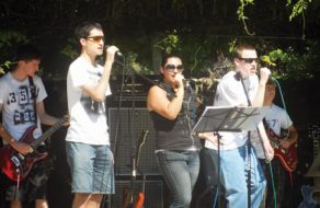 Boy Scout band The 357’s @ the Central Park Pavilion
