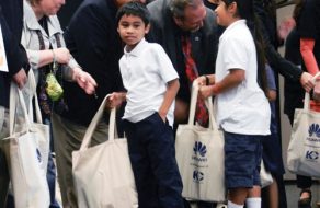 Scott Lane Students Get Supplies