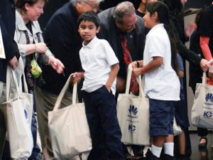Scott Lane Students Get Supplies