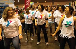 Sports, Health and Wellness Expo Mobbed by YMCA