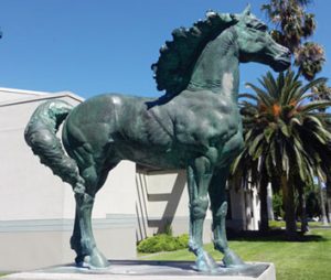 Art In Our City: The Triton Museum’s Morgan Horse Statue