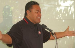Four-time 49ers Super Bowl Champ and Polynesian Sports Hall of Famer Jesse Sapolu Speaks at Mission College