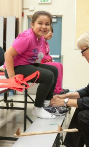 Santa Clara Rotary Helps Students Step Out